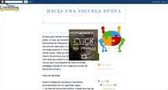 Desktop Screenshot of haciaescuelanueva.blogspot.com