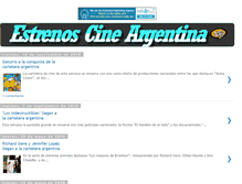 Tablet Screenshot of estrenosdecine-argentina.blogspot.com