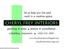 Tablet Screenshot of cherylfreyinteriors.blogspot.com