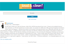 Tablet Screenshot of loudandclearuk.blogspot.com