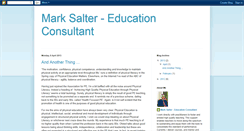 Desktop Screenshot of mark-salter-education-consultant.blogspot.com