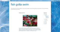 Desktop Screenshot of kawalker-fishgottaswim.blogspot.com