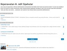 Tablet Screenshot of keperawatanadil.blogspot.com