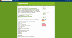 Desktop Screenshot of adminsinfo.blogspot.com