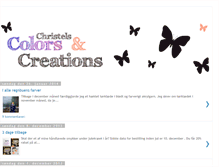 Tablet Screenshot of mycolorsandcreations.blogspot.com