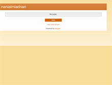 Tablet Screenshot of naniaimiadnan.blogspot.com