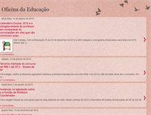 Tablet Screenshot of oficinaeducacional.blogspot.com