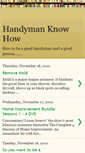 Mobile Screenshot of handymanknowhow.blogspot.com