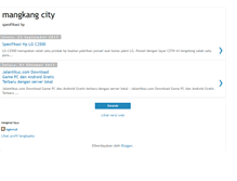 Tablet Screenshot of mangkangcity.blogspot.com