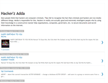 Tablet Screenshot of hackerzadda.blogspot.com