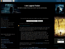 Tablet Screenshot of i-am-legend-trailer.blogspot.com