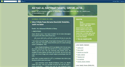 Desktop Screenshot of mahad-al-bayyinah.blogspot.com