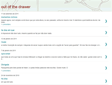 Tablet Screenshot of outofthedrawer.blogspot.com