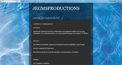 Desktop Screenshot of jegmsproductions.blogspot.com