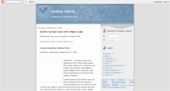 Desktop Screenshot of godlessliberty.blogspot.com