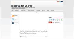 Desktop Screenshot of hindiguitarchords.blogspot.com