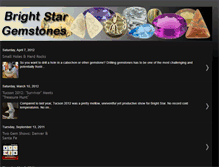 Tablet Screenshot of brightstargemstones.blogspot.com