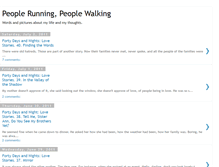 Tablet Screenshot of peoplerunningpeoplewalking.blogspot.com