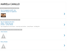 Tablet Screenshot of mariela-cavallo.blogspot.com