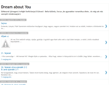 Tablet Screenshot of dreamaboutyoudonessme.blogspot.com