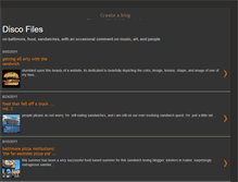 Tablet Screenshot of discosaturday.blogspot.com
