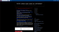 Desktop Screenshot of fotoaneh-unik.blogspot.com