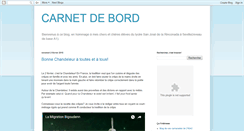Desktop Screenshot of carnetdebord1.blogspot.com