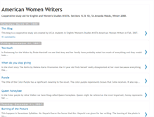 Tablet Screenshot of americanwomenwriters.blogspot.com