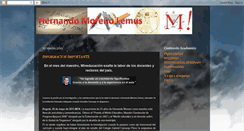 Desktop Screenshot of matematicashernando.blogspot.com