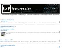 Tablet Screenshot of lectureplay.blogspot.com