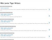 Tablet Screenshot of juniortigerwriters.blogspot.com