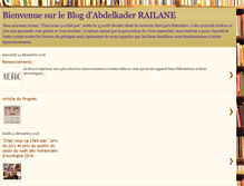 Tablet Screenshot of abdelkaderrailane.blogspot.com