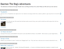 Tablet Screenshot of ddogadventures.blogspot.com