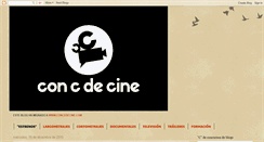 Desktop Screenshot of concedecine.blogspot.com