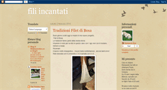 Desktop Screenshot of filiincantati.blogspot.com