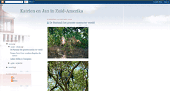 Desktop Screenshot of katrienenjaninzuidamerika.blogspot.com