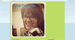 Desktop Screenshot of janiefoxtalks.blogspot.com