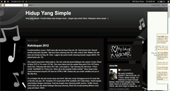 Desktop Screenshot of hidupyangsimple.blogspot.com