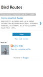 Mobile Screenshot of birdroutes.blogspot.com