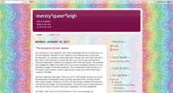 Desktop Screenshot of merely-queer-leigh.blogspot.com