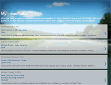 Tablet Screenshot of myinboxtoday.blogspot.com