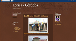 Desktop Screenshot of lomejordelorica.blogspot.com