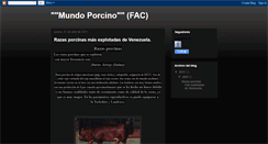 Desktop Screenshot of fac-mundoporcino-especialisacion.blogspot.com