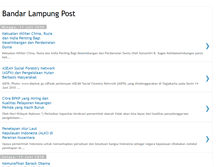 Tablet Screenshot of bandarlampungpost.blogspot.com