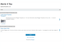 Tablet Screenshot of movie4you-splashy.blogspot.com
