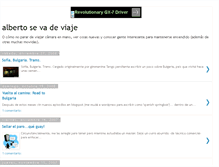 Tablet Screenshot of albertosevadeviaje.blogspot.com