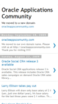 Mobile Screenshot of oracleappscommunity.blogspot.com