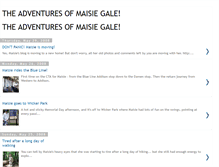 Tablet Screenshot of maisiegale.blogspot.com