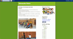 Desktop Screenshot of educacionfisicaprincipefelipe.blogspot.com