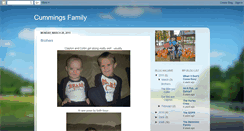 Desktop Screenshot of familycummings.blogspot.com